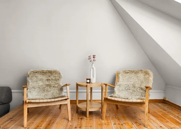 Bryggen Historical Townhouse I Rooftop Views! شقة *