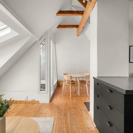 Apartmán Bryggen Historical Townhouse I Rooftop Views! *